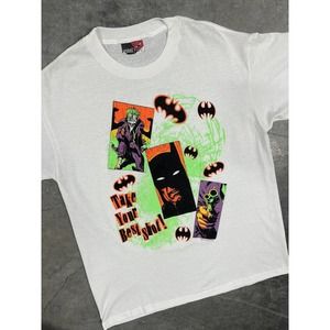 Batman Take Your Best Shot Vintage 1989 Dc Comics Graphic T-Shirt